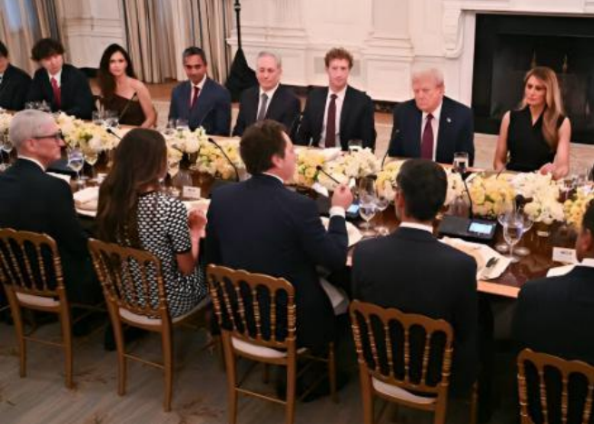 Trump White House tech dinner