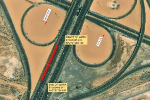Emirates Road E611 closure