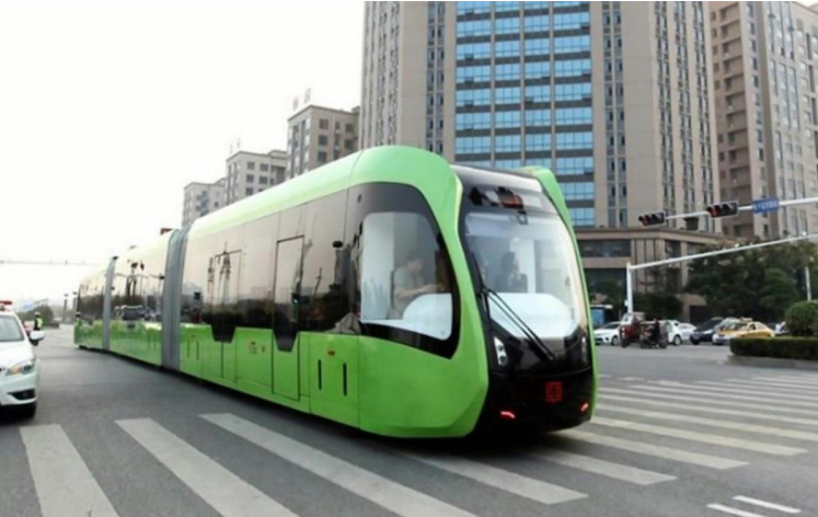 Dubai Trackless Tram