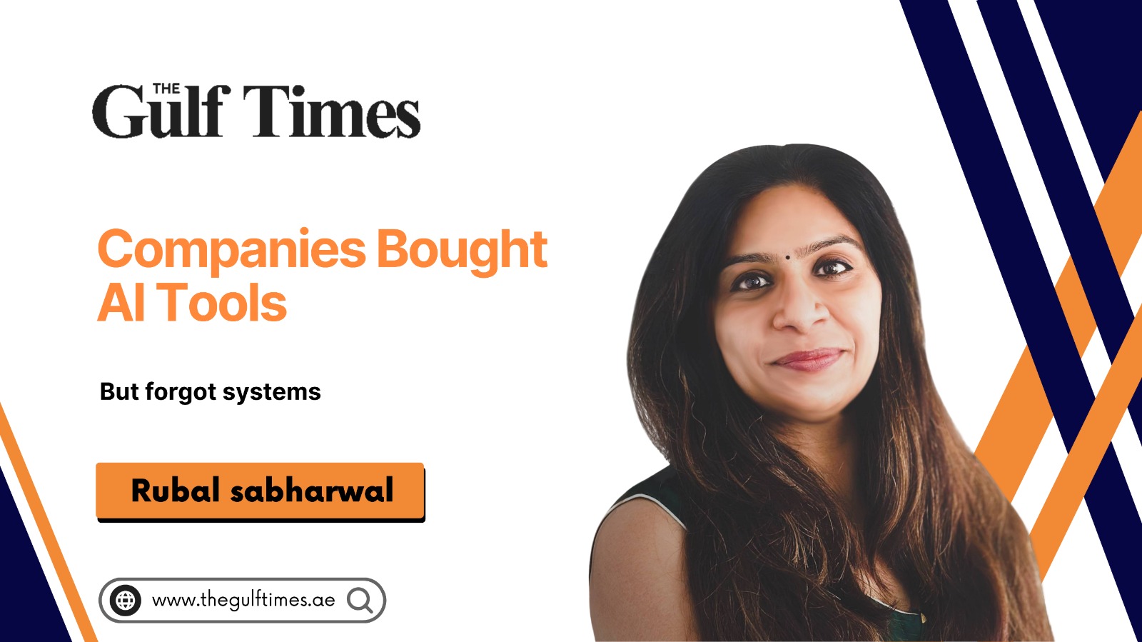 Rubal Sabharwal AI Strategy