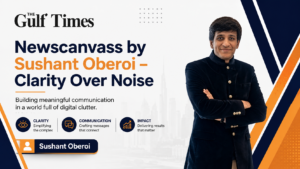 Sushant Oberoi and Newscanvass