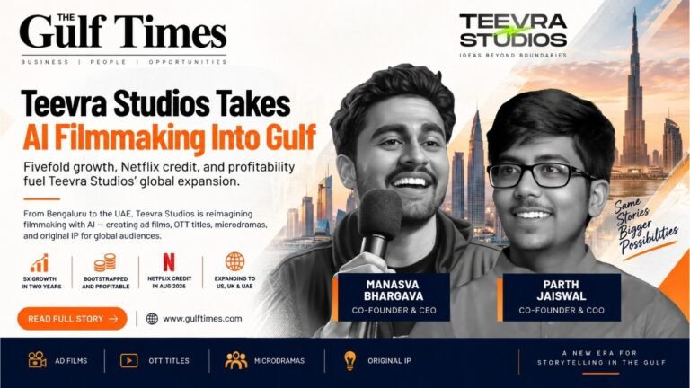 Manasva Bhargava, Parth Jaiswal, Teevra Studios