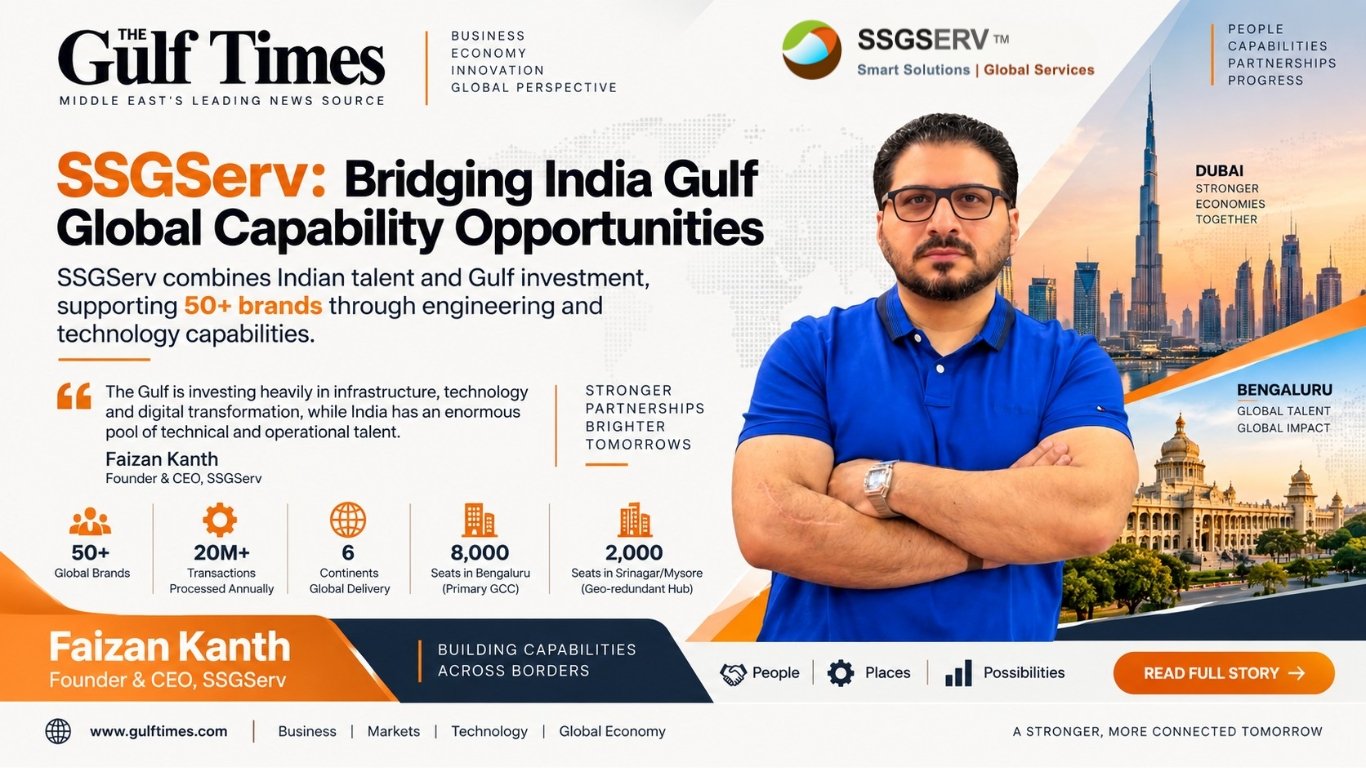 SSGServ Founder Faizan Kanth