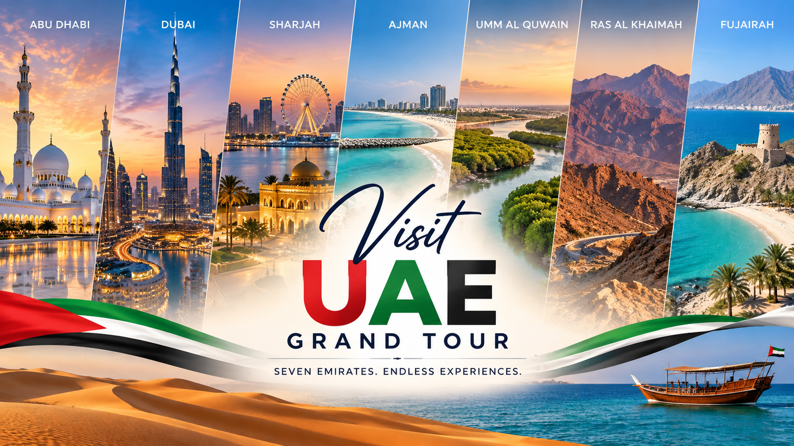 UAE Grand Tour connecting all seven emirates