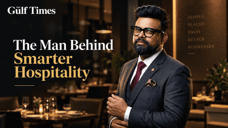 Ketan Dave, independent hospitality consultant, advising on restaurant operations and hospitality business strategy.